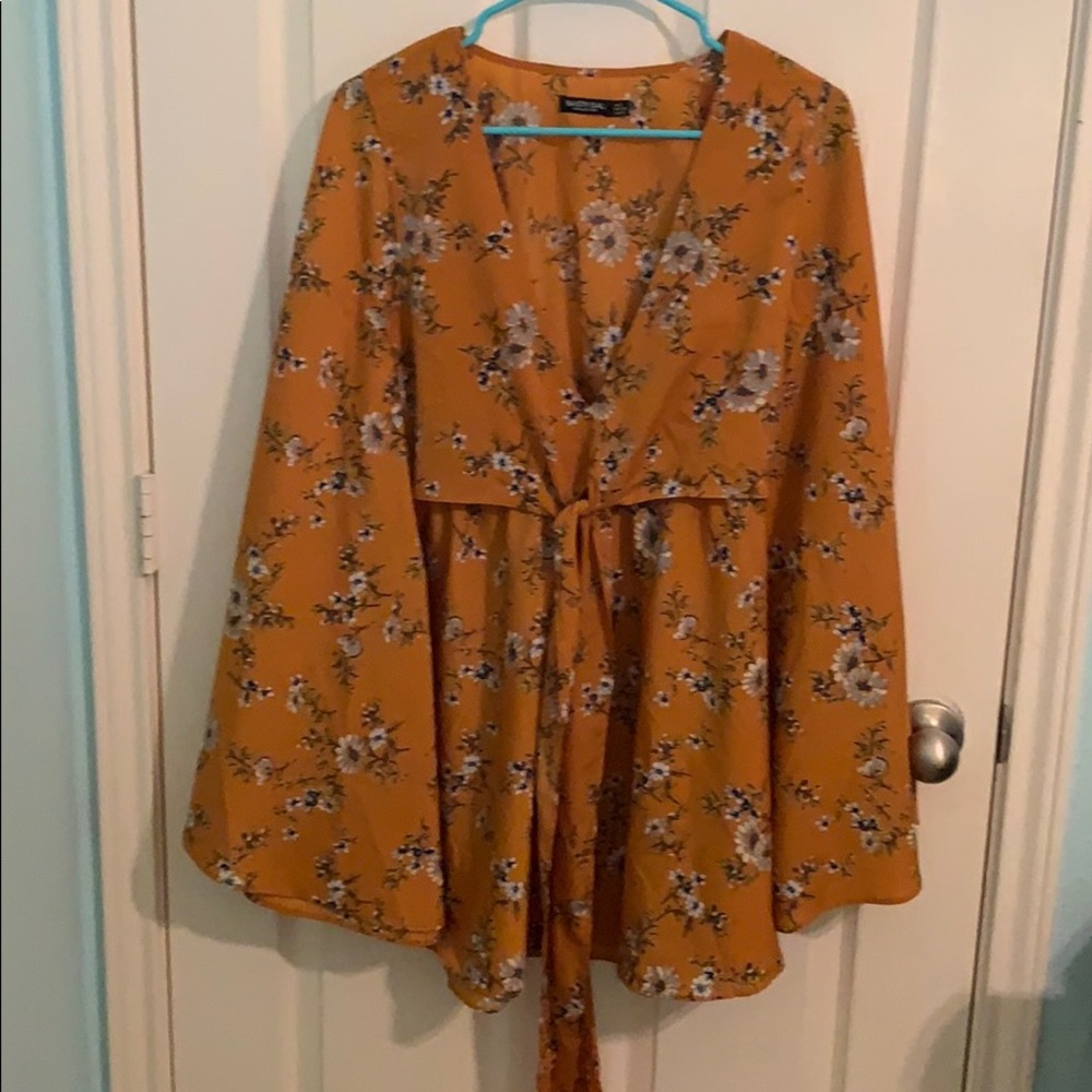 Nasty Gal Floral Dress